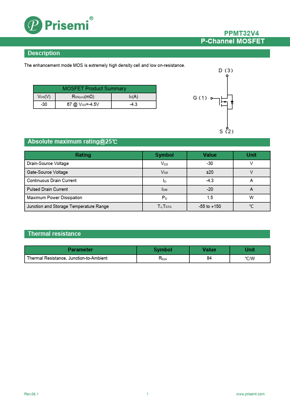 PPMT32V4 Datasheet Preview