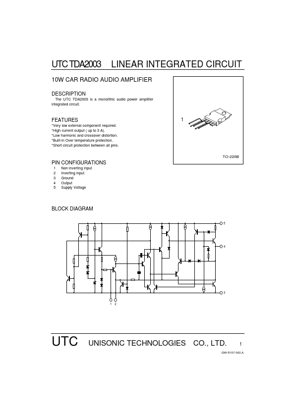 UTCTDA2003