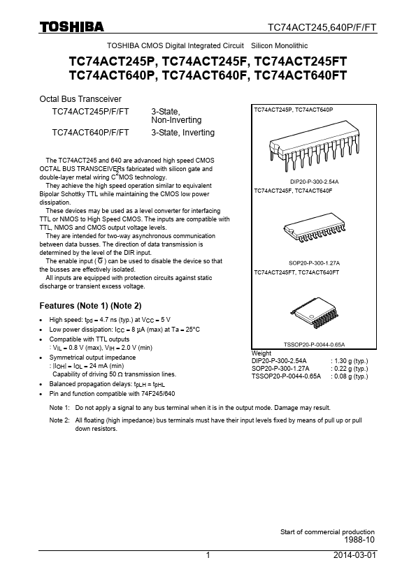 TC74ACT245F