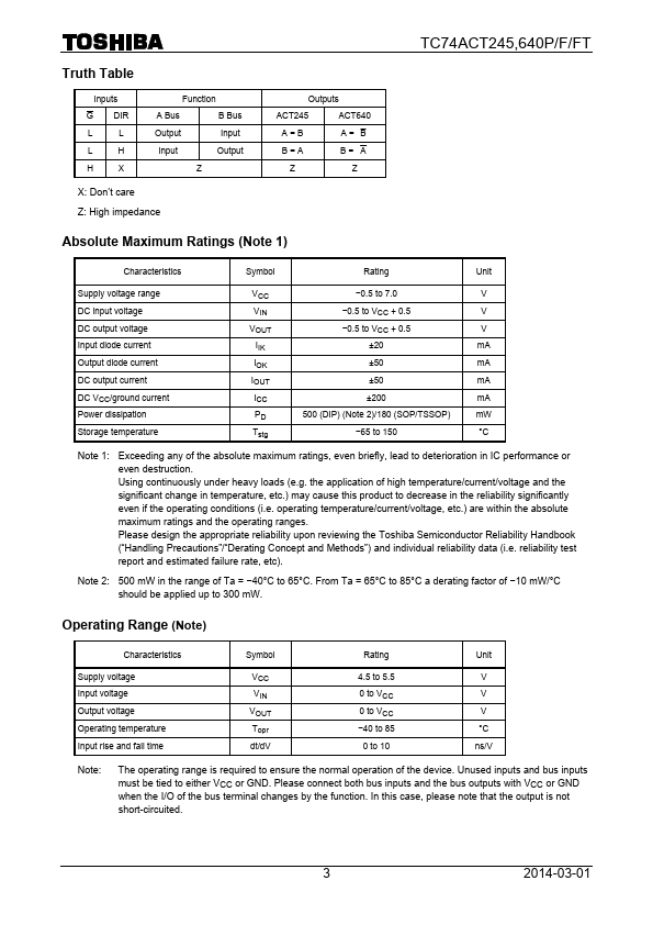 TC74ACT245F