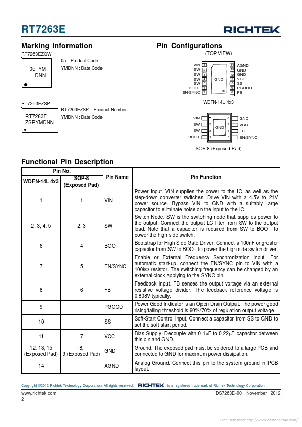 RT7263E