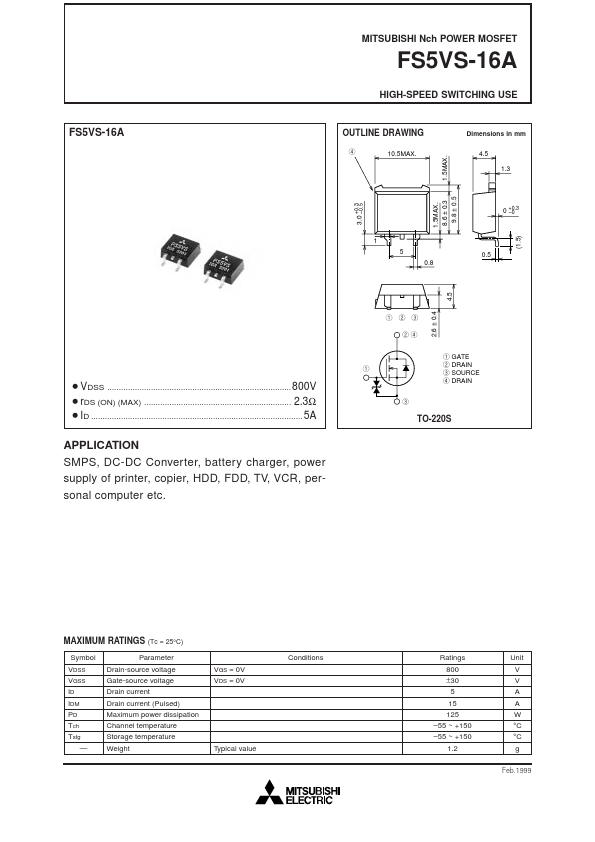 FS5VS-16A