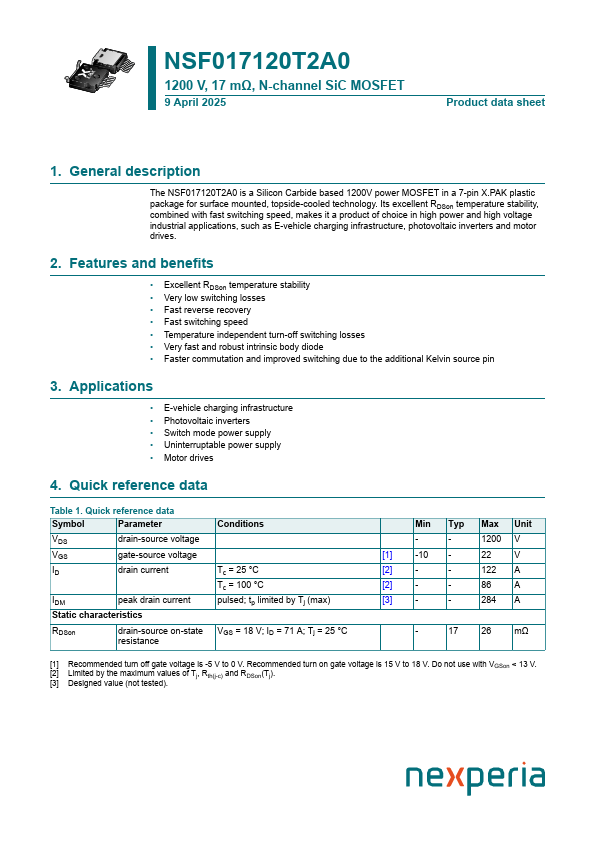 NSF017120T2A0 Datasheet Preview