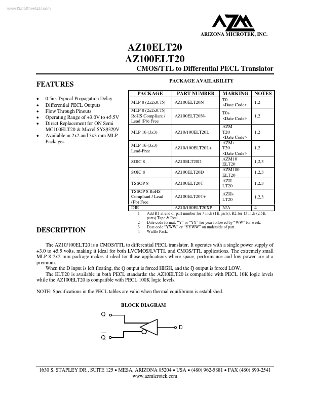 AZ10ELT20