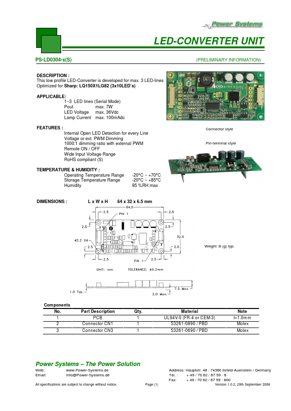 PS-LD0304-x