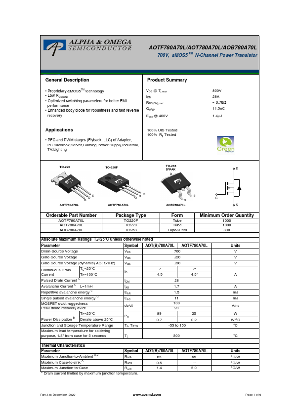 AOT780A70L