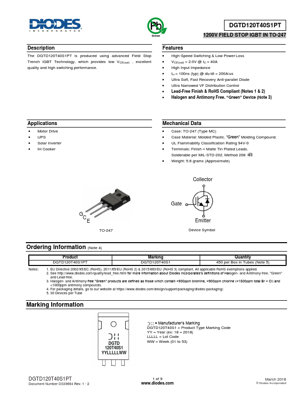 DGTD120T40S1PT