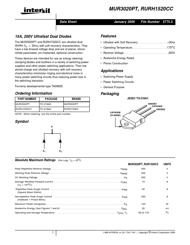 RURH1520CC