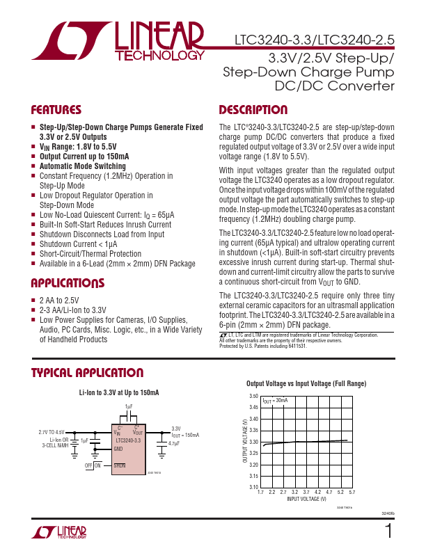 LTC3240-2.5