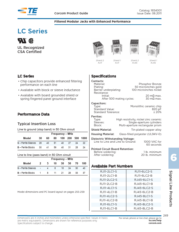 RJ45-6LC2-B