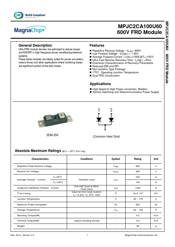 MPJC2CA100U60