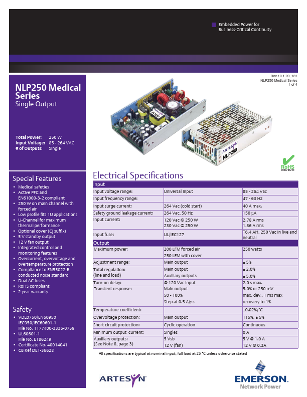 NLP250N-99S12J