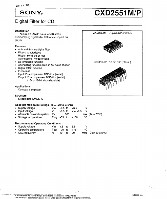 CXD2551M