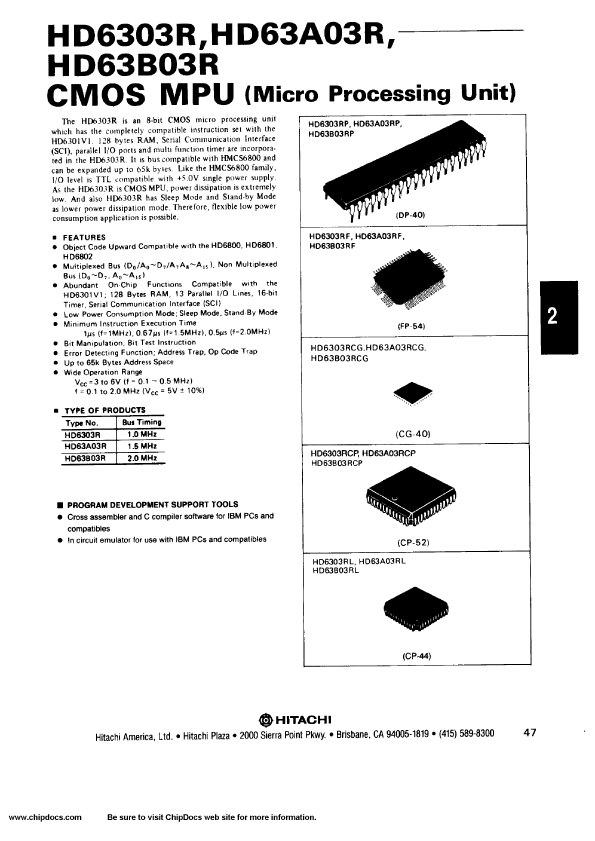 HD63A03R