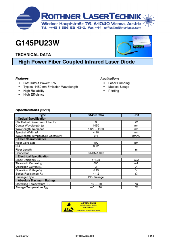 G145PU23W