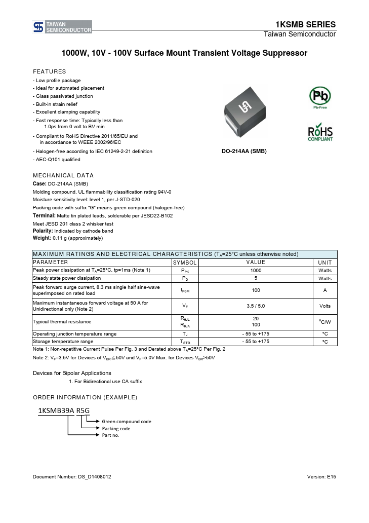 1KSMB39A