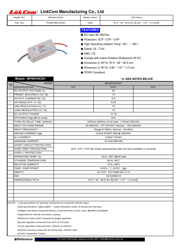 BPHE010C501