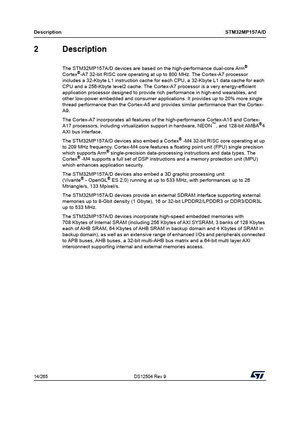 STM32MP157D page 3 preview