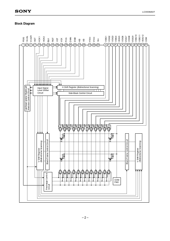 LCX038AST