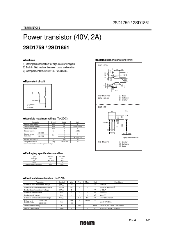 2SD1861