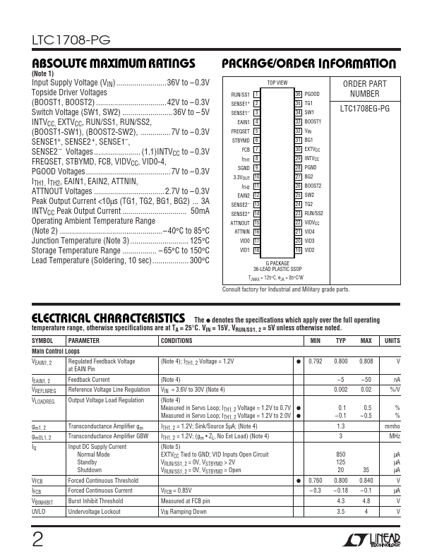 LTC1708-PG