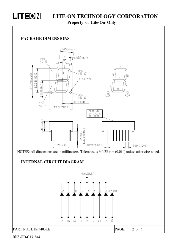 LTS-3403LE