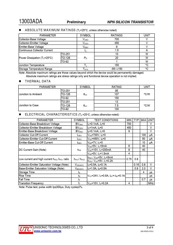 13003ADA