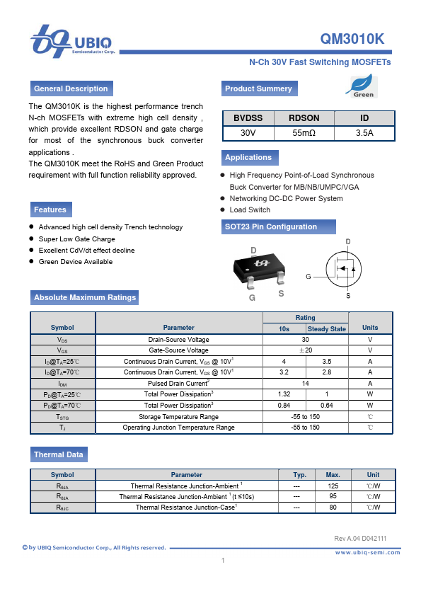 QM3010K