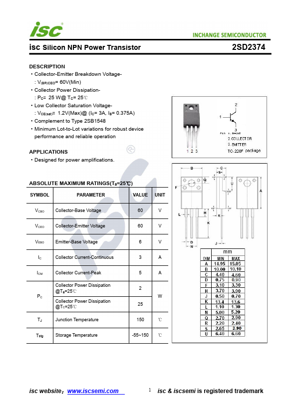 2SD2374