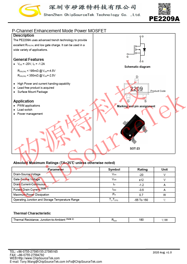 PE2209A