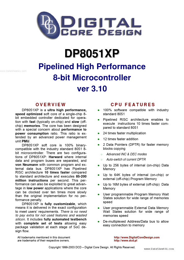 DP8051XP