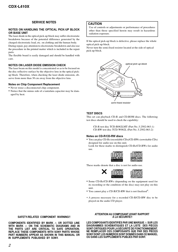 CDX-L410X