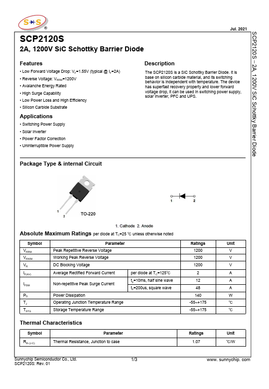 SCP2120S Datasheet Preview