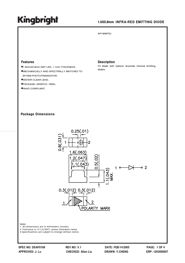 AP1608F3C