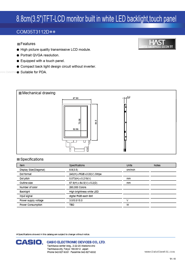 COM35T3112D