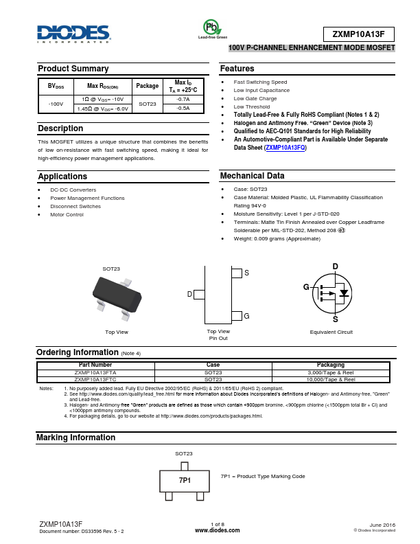 ZXMP10A13F