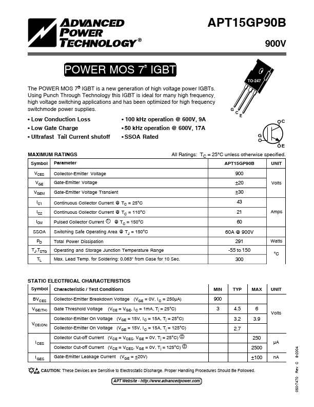 APT15GP90B