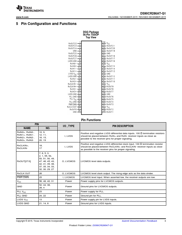 DS90CR286AT-Q1