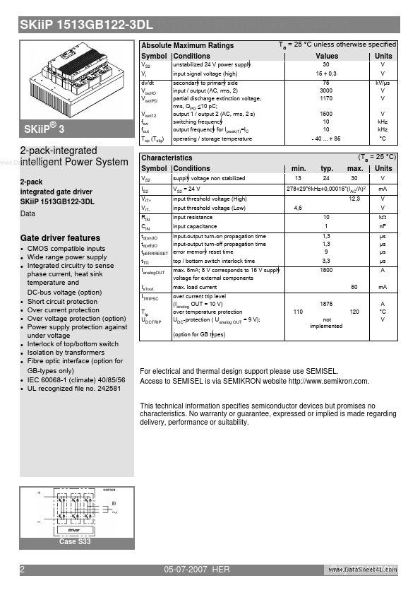 SKIIP1513GB122-3DL