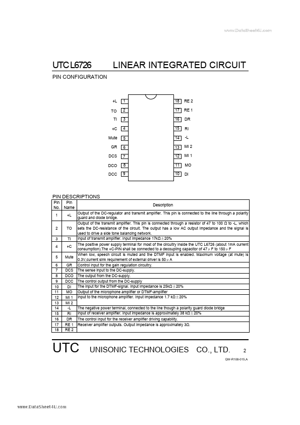 UTCL6726