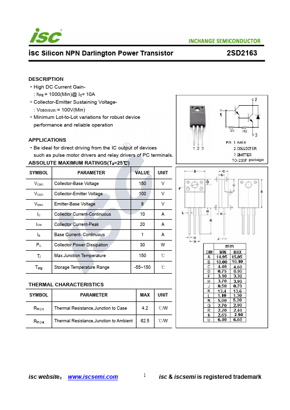 2SD2163