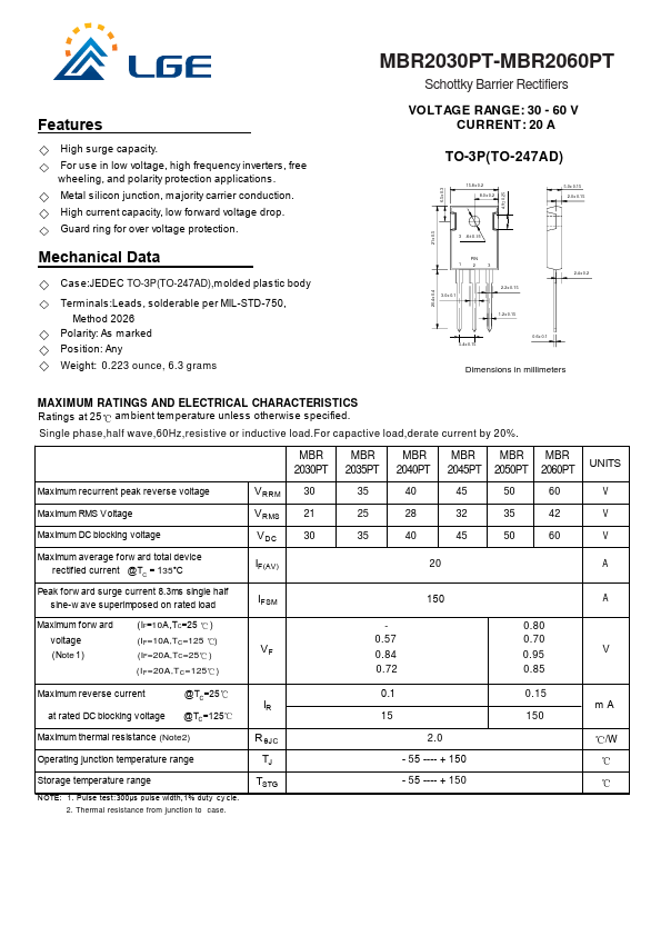 MBR2030PT