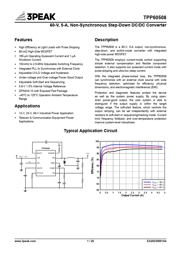 TPP60508 Datasheet Preview
