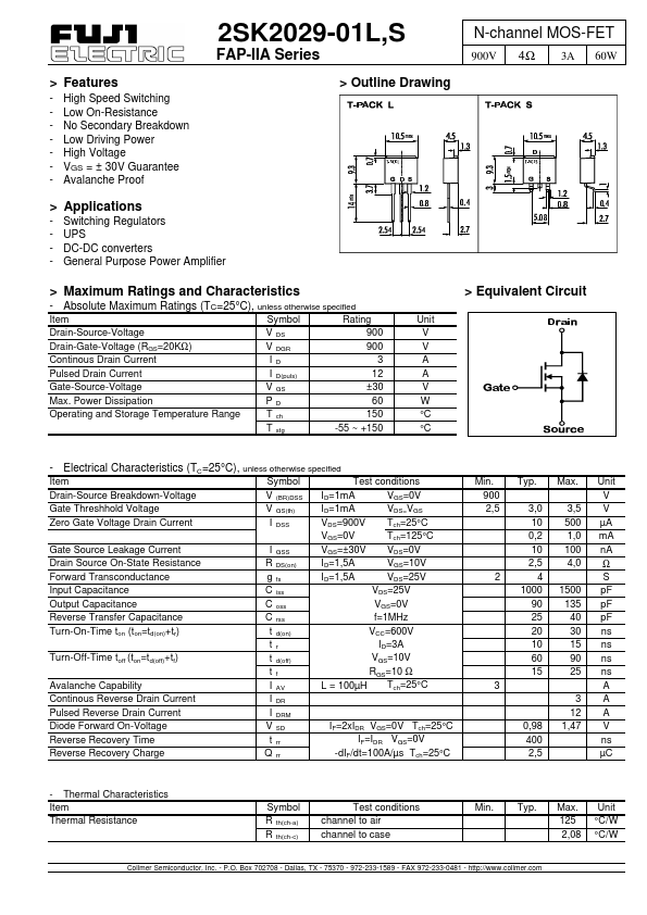 2SK2029-01L