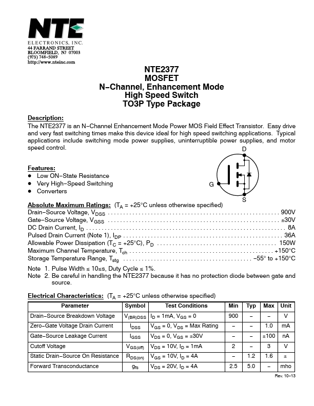 NTE2377