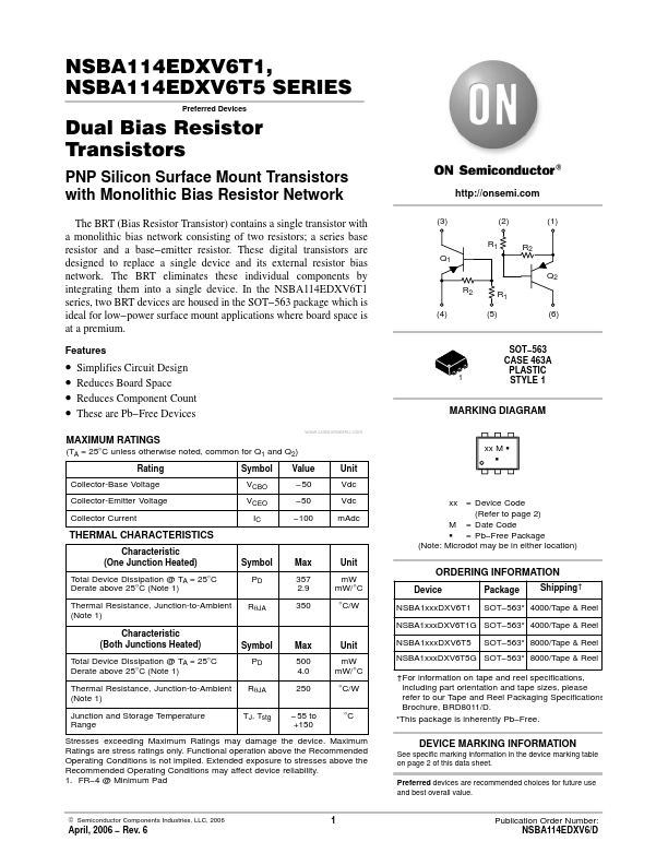 NSBA113EDXV6T1