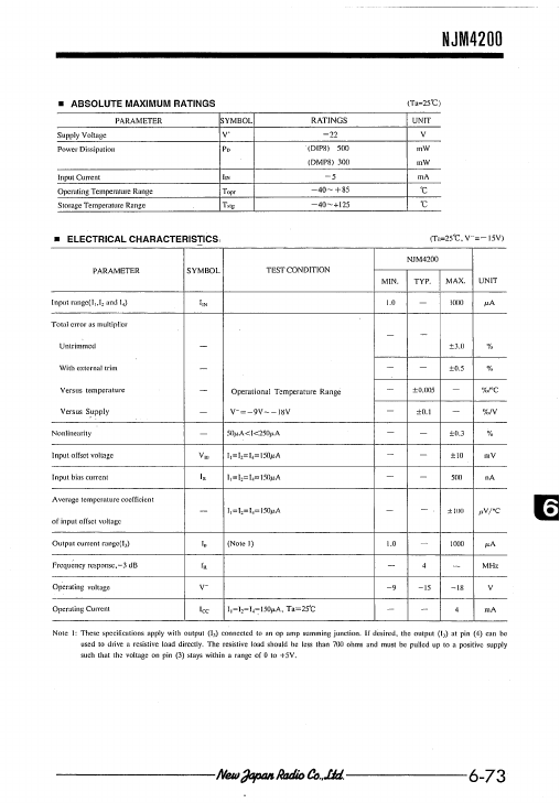 NJM4200