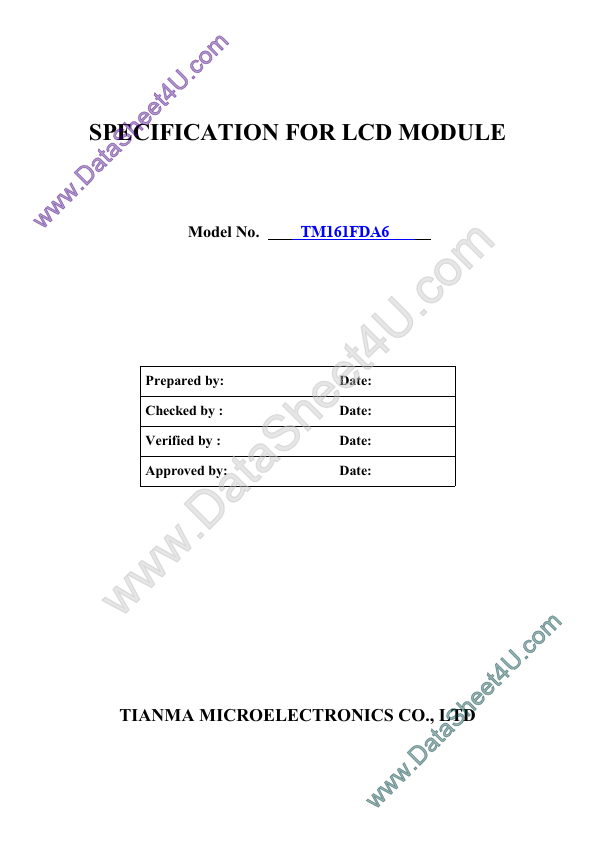 TM161FDA6