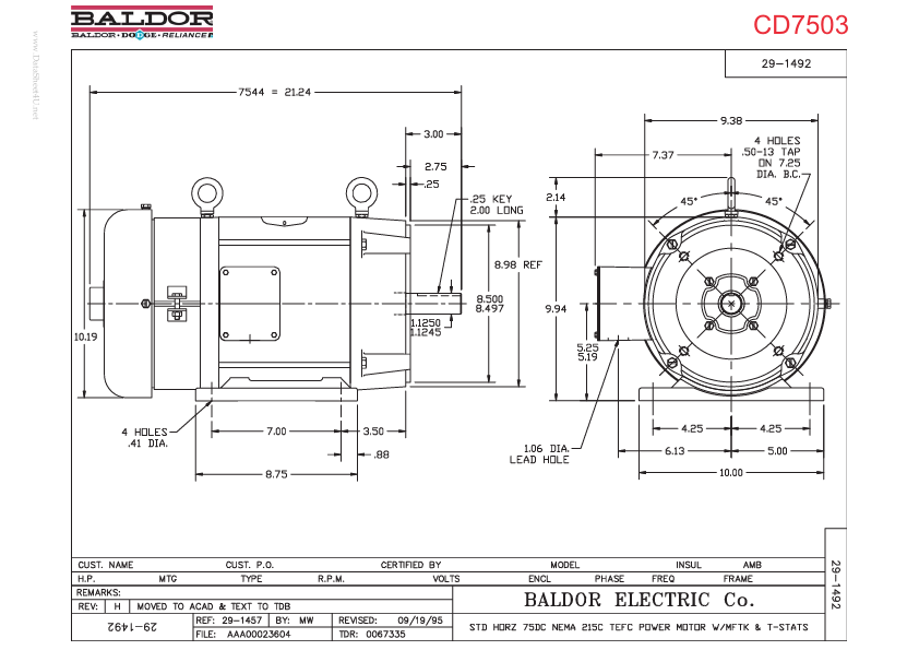 CD7503