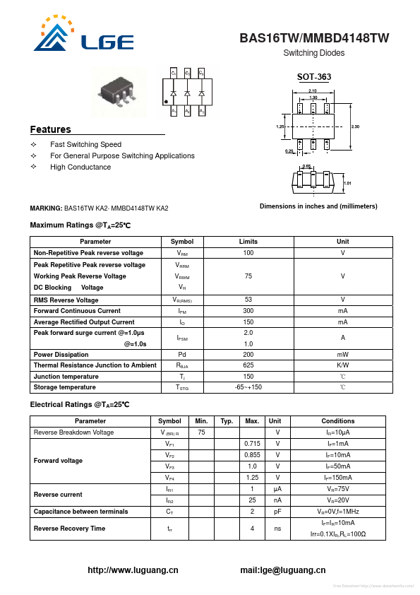 BAS16TW